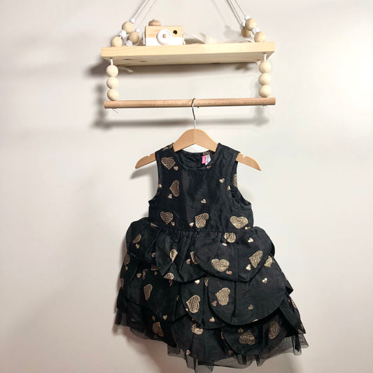 Robe de fêtes imprimé coeur ORCHESTRA