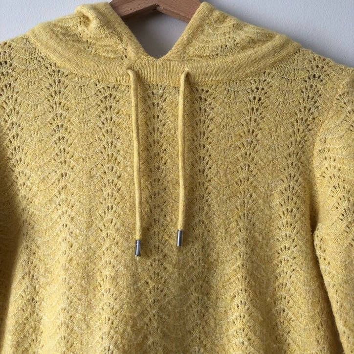 Pull à capuche en tricot Grain de Malice