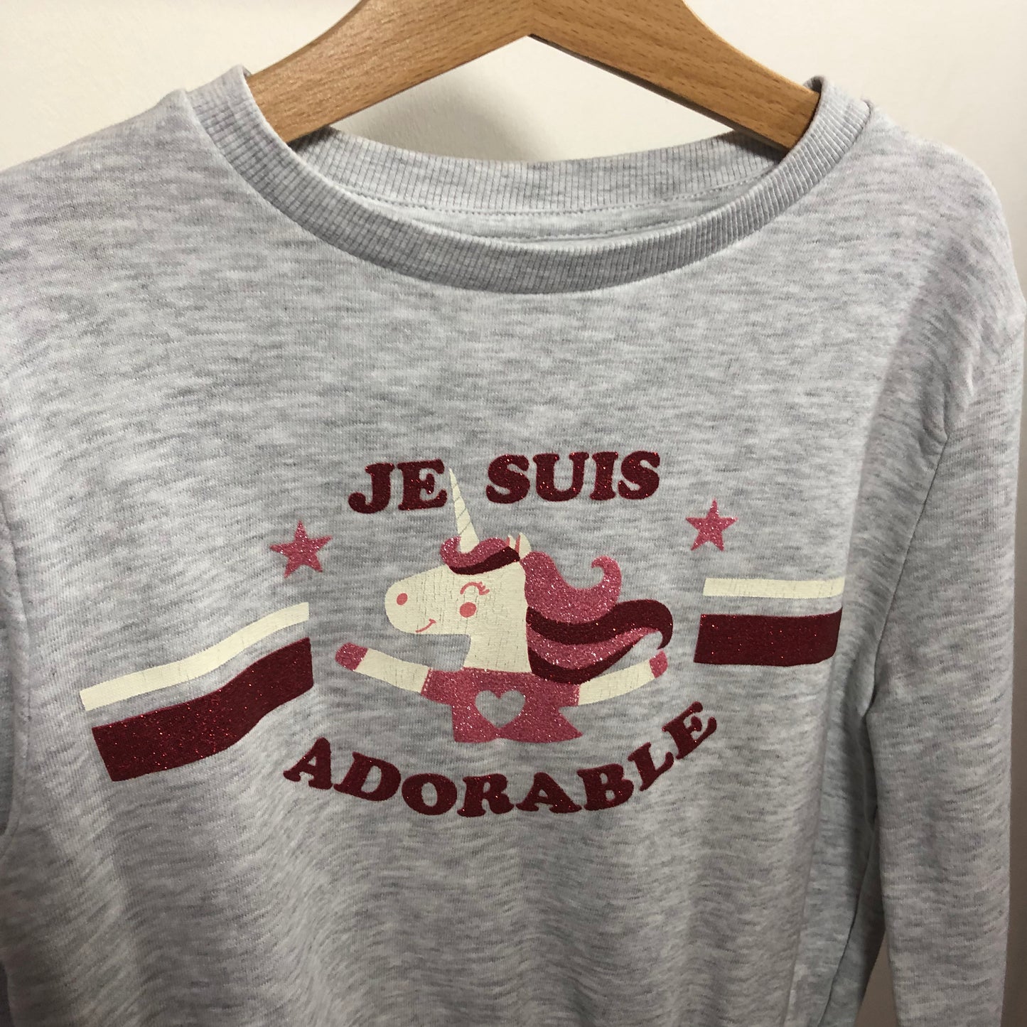 Robe sweat imprimé Licorne KIABI