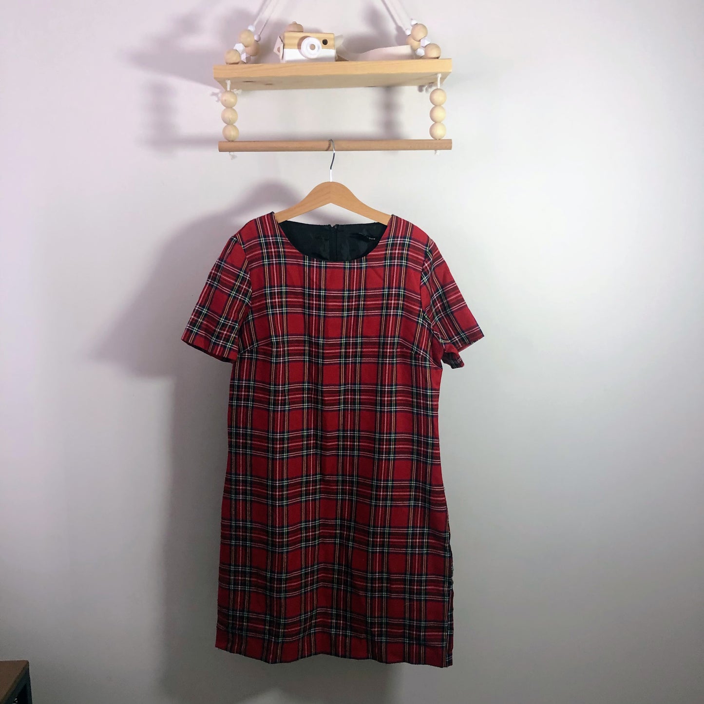 Robe imprimé carreaux NEW LOOK